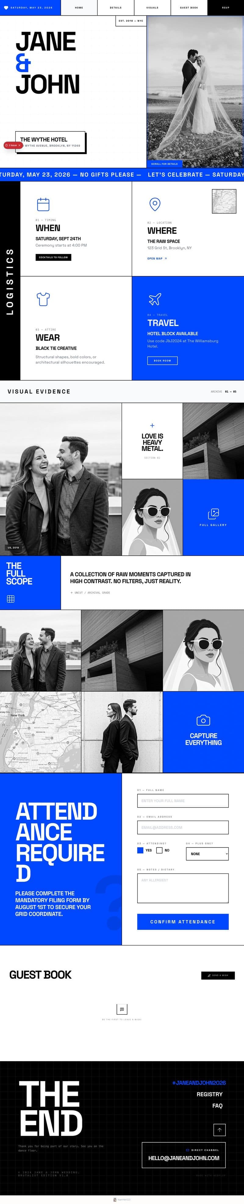 urban-blueprint template preview