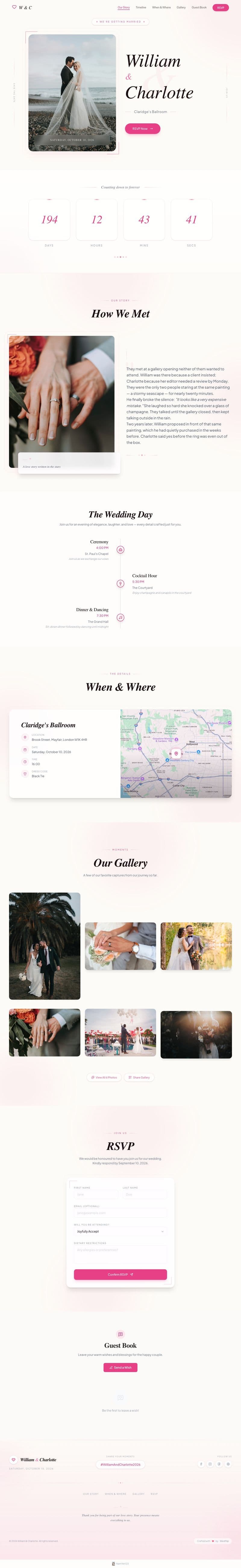 elegant-editorial template preview