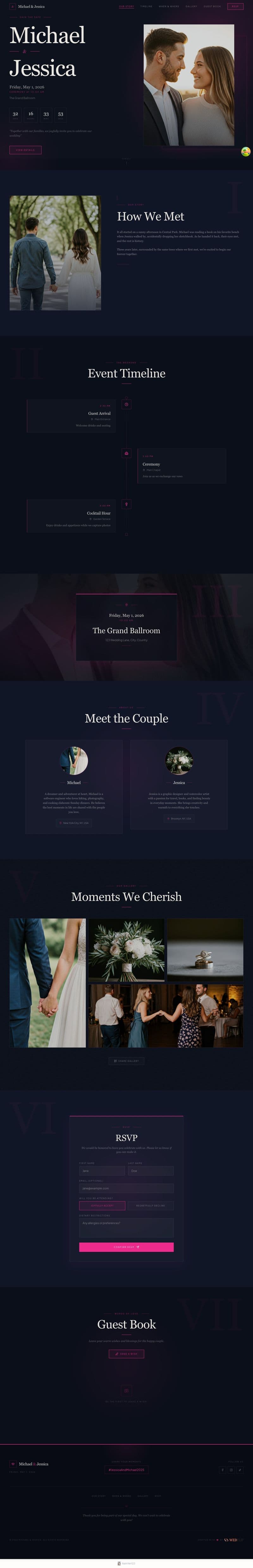 modern-classic template preview